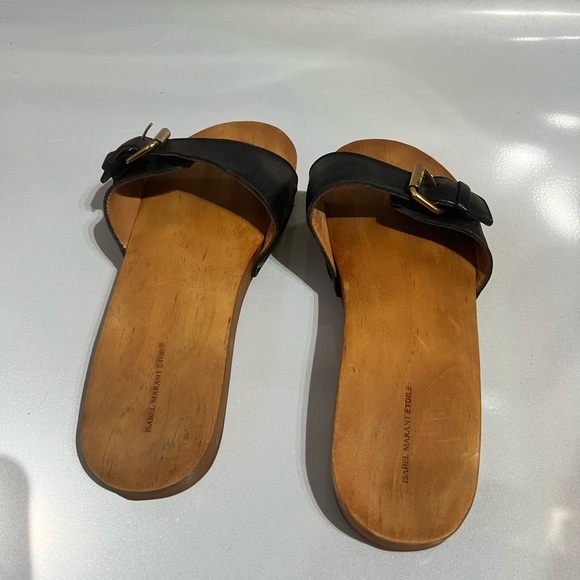 Wooden Slide Sandals by Isabel Marant - Picture 2 of 5